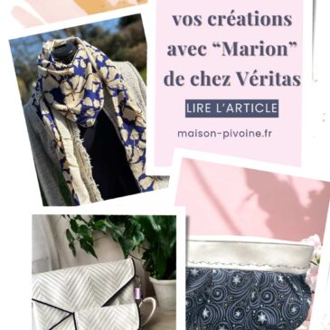 Les créations realisées avec la machine à coudre