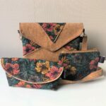 Ensemble pochette, etui à lunette porte monnaie