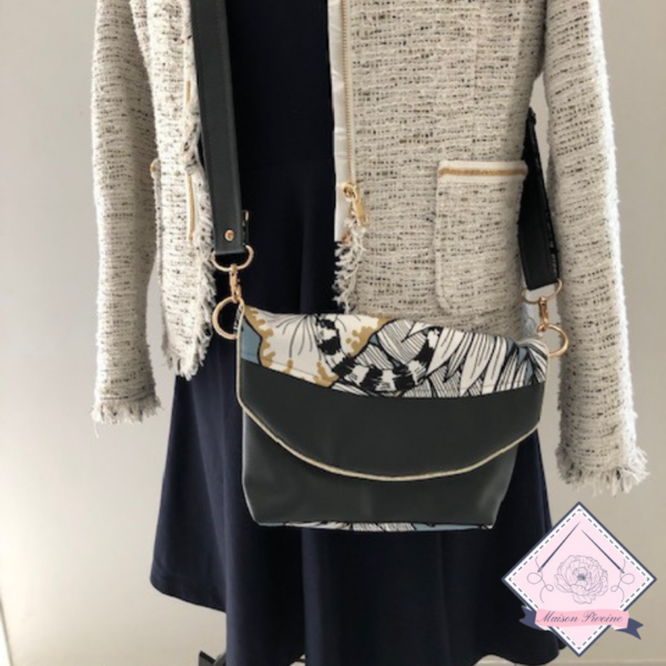 Sac à main cousu par Maison Pivoine Quimperlé