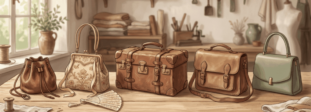l'evolution du sac à main de la bourse au sac de designer