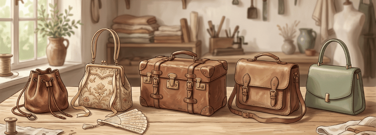 l'evolution du sac à main de la bourse au sac de designer