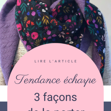 Tendance écharpe chez Maison Pivoine