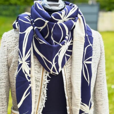 Echarpe chèche femme Magnolia