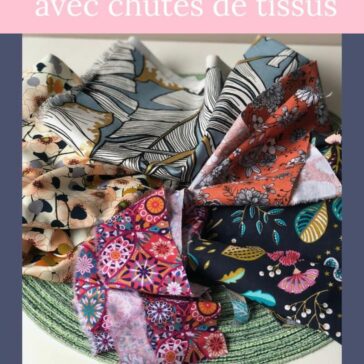 Création d'accessoire avec les chutes de tissus
