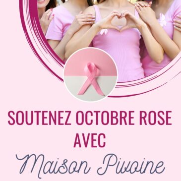 Octobre rose - Participation Maison Pivoine à quimperlé