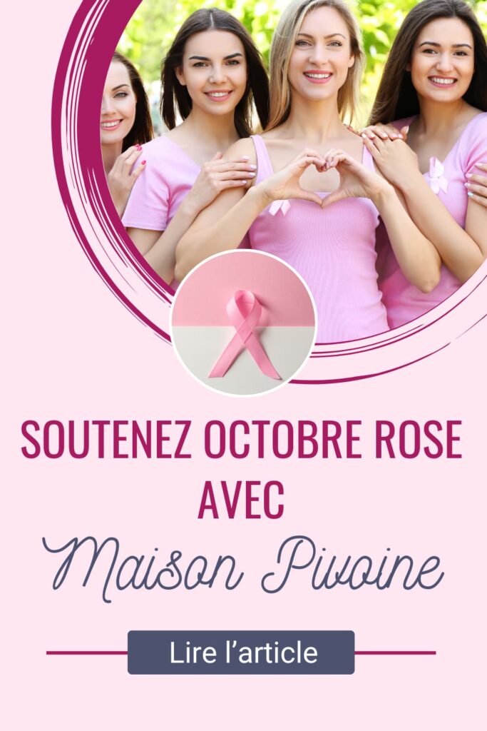 Octobre rose - Participation Maison Pivoine à quimperlé