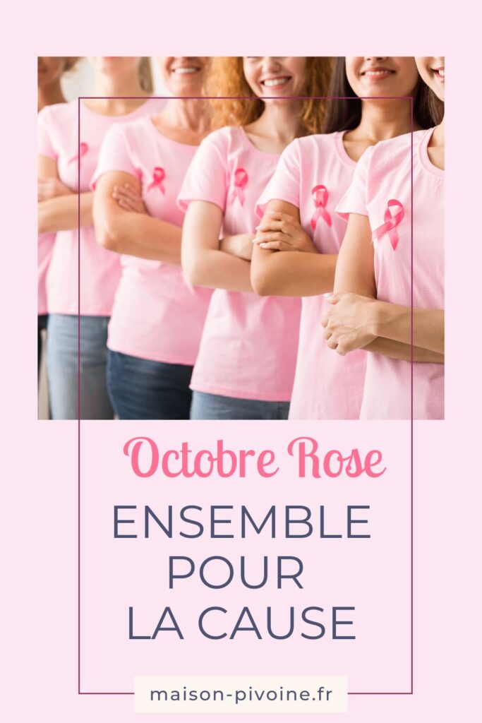 Octobre rose - Participation Maison Pivoine à quimperlé