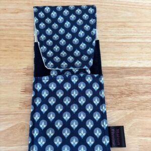 pochette à brosse à dents et rasoir cousu à la main par Maison Pivoine en France