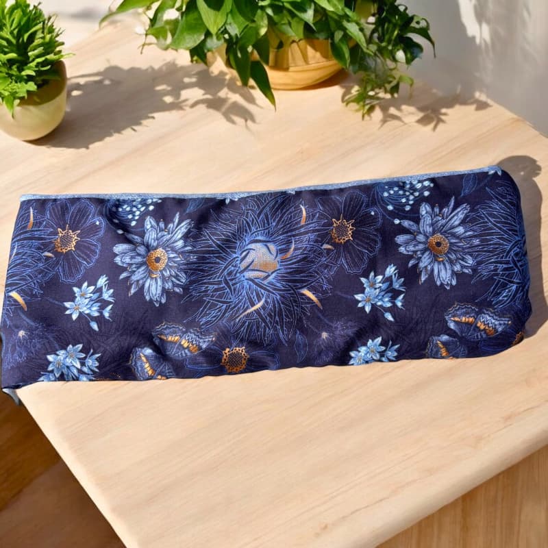 Bandeau cheveux femme confectionné à la main en France, à Quimperlé en Bretagne par Maison Pivoine