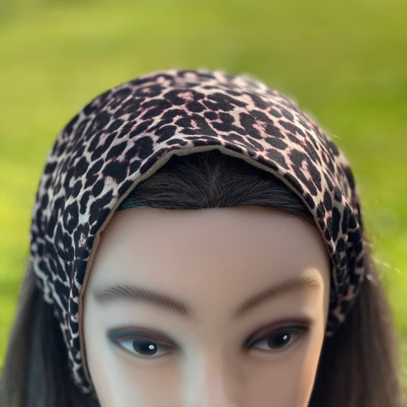 Bandeau cheveux femme confectionné à la main en France, à Quimperlé en Bretagne par Maison Pivoine