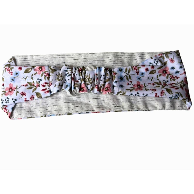 Bandeau cheveux femme confectionné à la main en France, à Quimperlé en Bretagne par Maison Pivoine