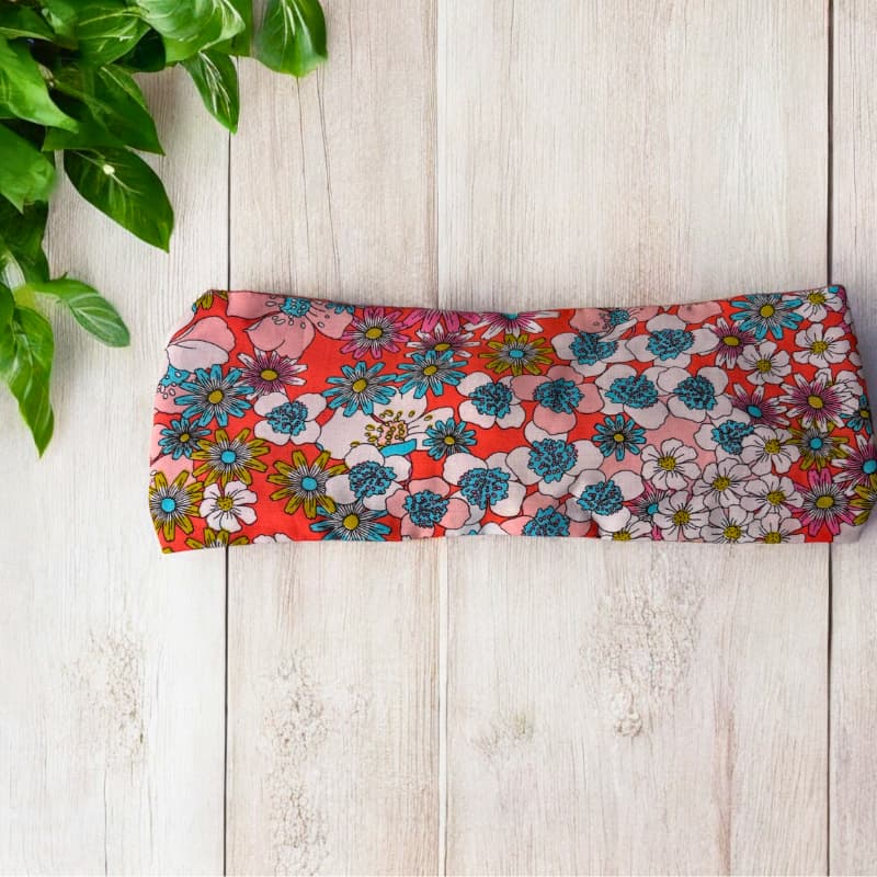 Bandeau cheveux femme confectionné à la main en France, à Quimperlé en Bretagne par Maison Pivoine