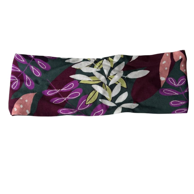 Bandeau cheveux femme confectionné à la main en France, à Quimperlé en Bretagne par Maison Pivoine