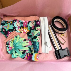 Kit de couture sac banane rose