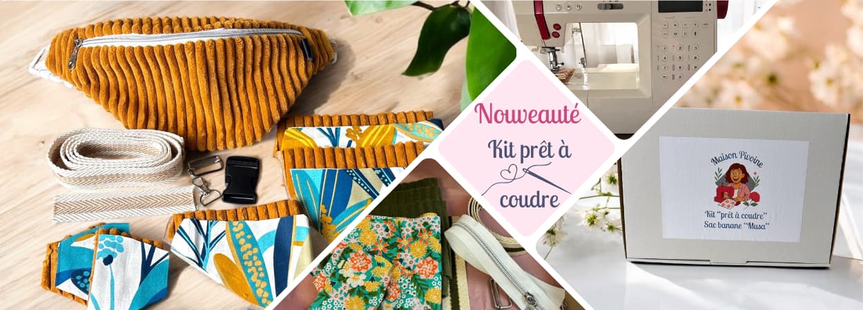 kit pret à coudre Maison Pivoine