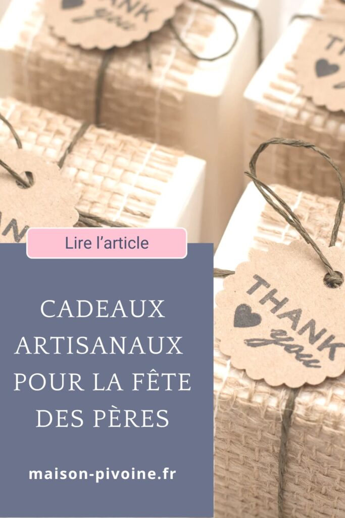 cadeaux artisanaux pour la fête des pères