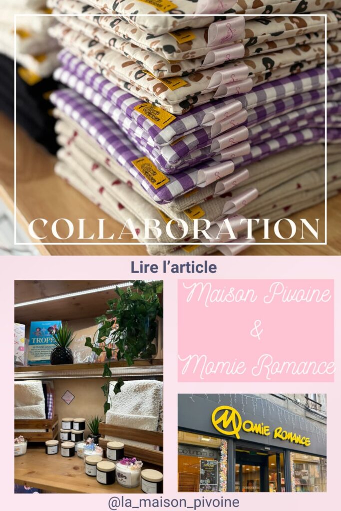 collaboration momie romance grenoble et maison pivoine