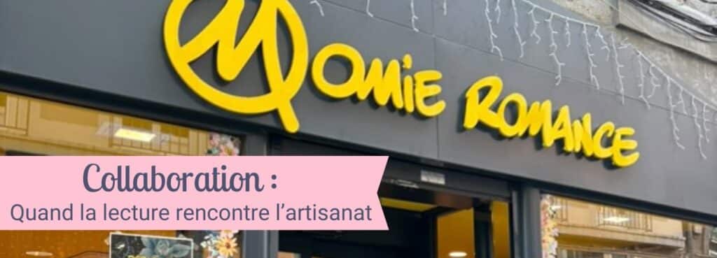 Pochette pour livre: ma collaboration avec la librairie Momie Romance Grenoble