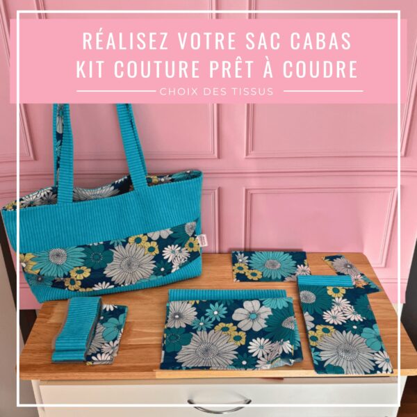 Kit pret a coudre sac cabas