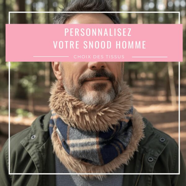 Snood homme personnalisé
