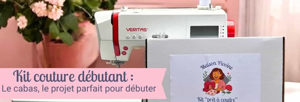 Kit couture débutant : le sac cabas projet pour démarrer