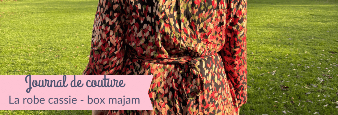 Robe cassie - journal de couture,