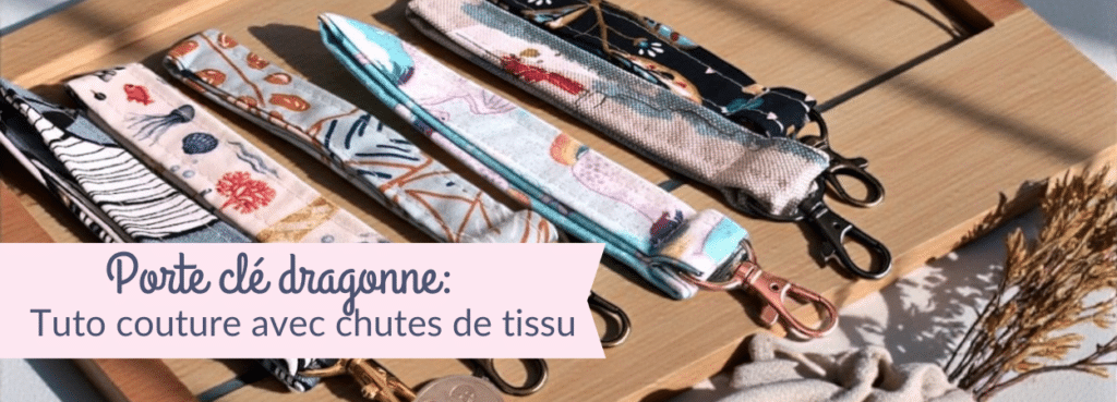 tuto couture porte clé dragonne