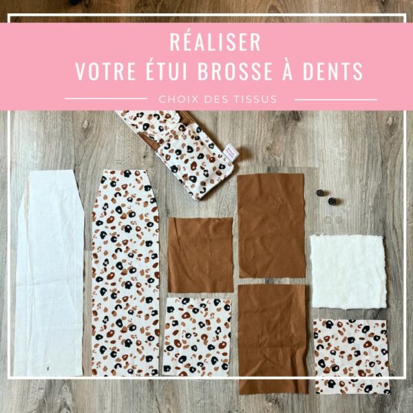 Kit couture étui brosse à dents "Sauge"