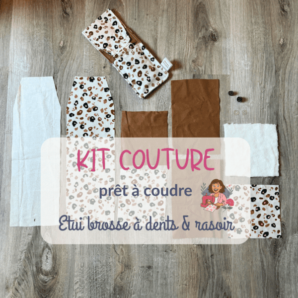 kit couture avec les différentes pièces deja découpée exclusivité maison pivoine en betagne