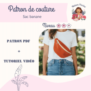 Patron sac banane Musa – tuto vidéo