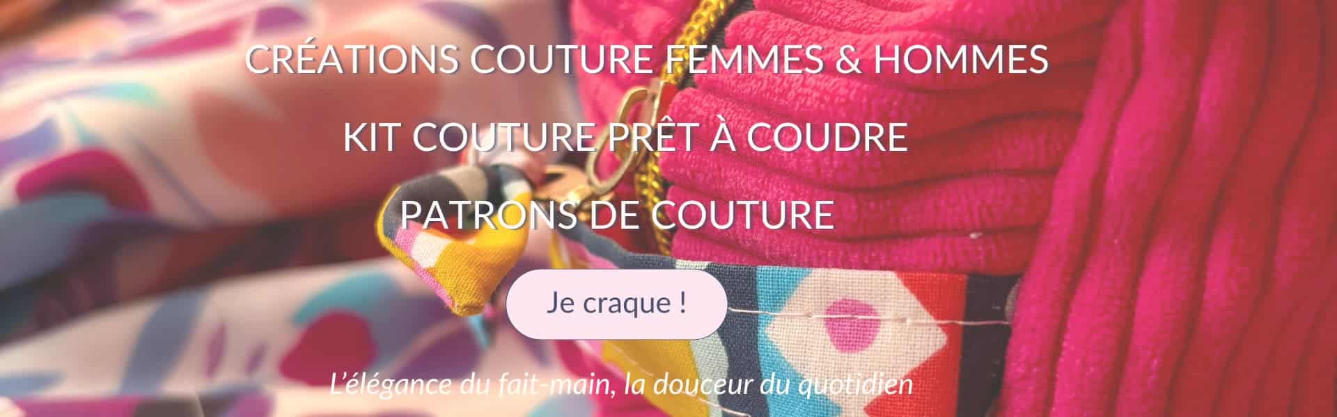 Maison Pivoine - Créations couture personnalisées femmes & hommes, kits prêts à coudre et patrons - Atelier breton