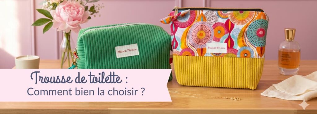 Trousse de toilette fait main : comment bien choisir la vôtre ?
